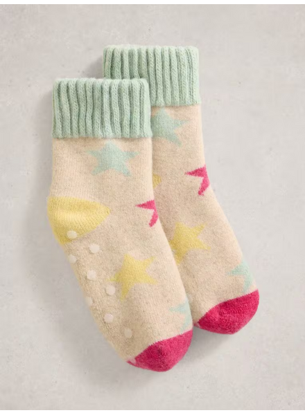 WHITE STUFF FEMME CHAUSSETTE ÉTOILES