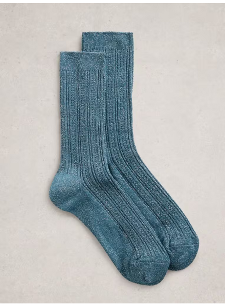 WHITE STUFF FEMME CHAUSSETTES SCINTILLANTES