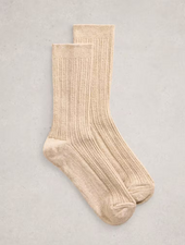 WHITE STUFF FEMME CHAUSSETTES SCINTILLANTES