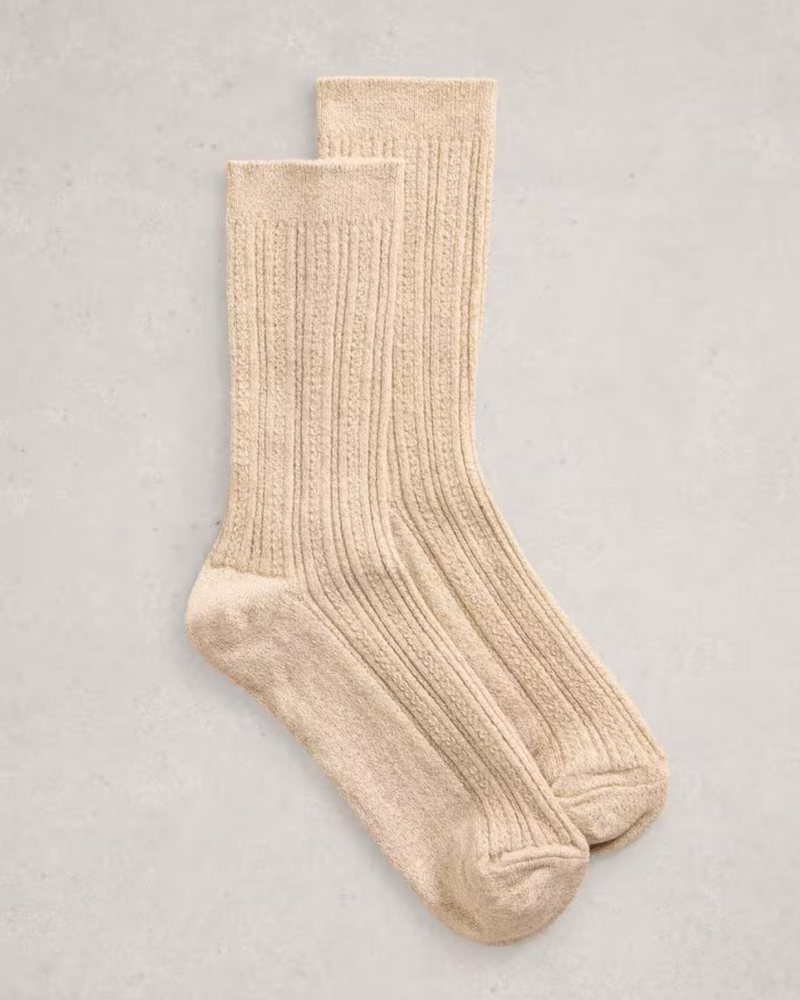 WHITE STUFF FEMME CHAUSSETTES SCINTILLANTES