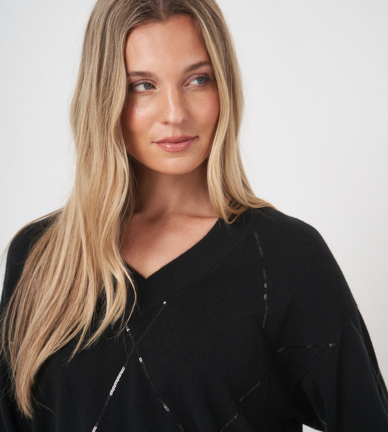 SEQUIN SWEATER