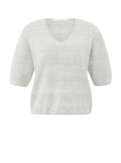 SHORT SLEEVE SWEATER