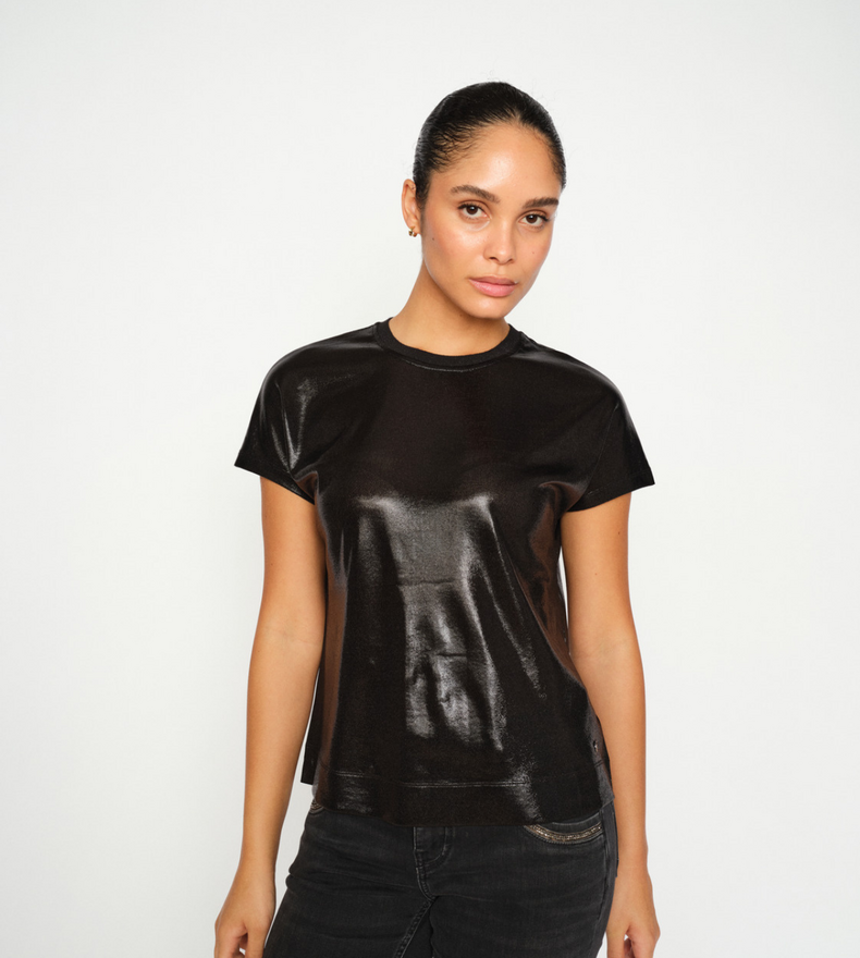 MMNIVOLA METALLIC TEE