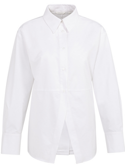 A-LINE POPLIN BLOUSE