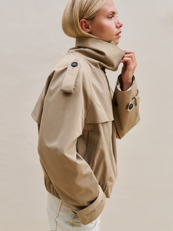 TRENCH COAT BOMBER