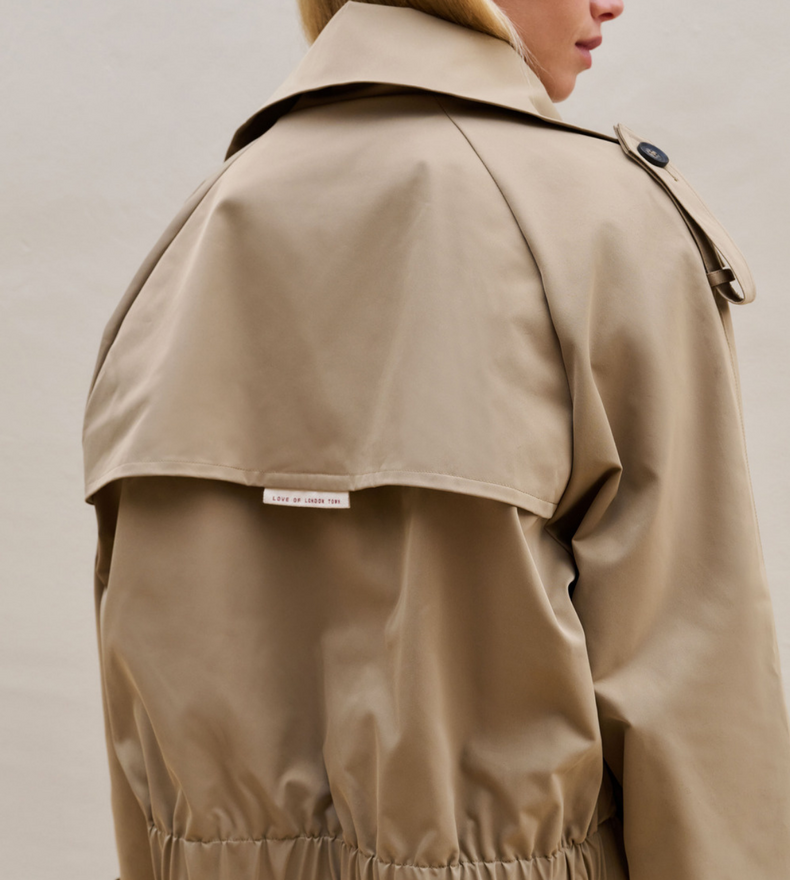 BOMBER TRENCH-COAT