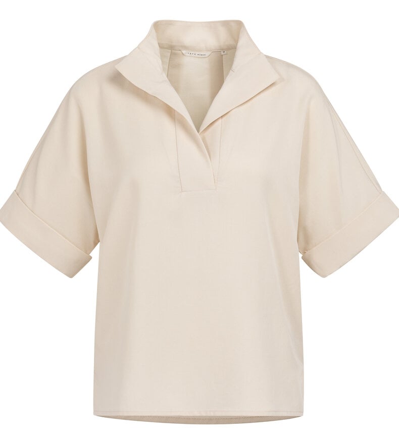 POLO COLLAR TOP