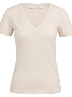 T-SHIRT À COL EN V