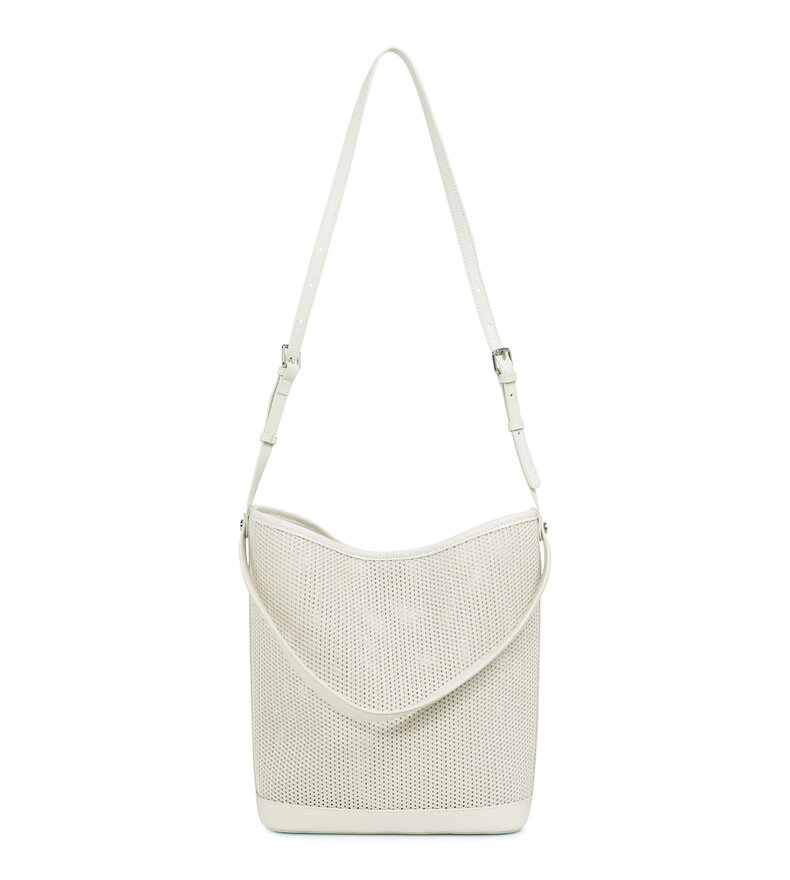 MESH LEATHER BAG