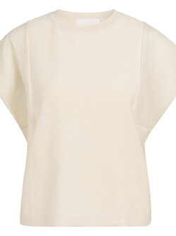 SHORT SLEEVE SWEATER