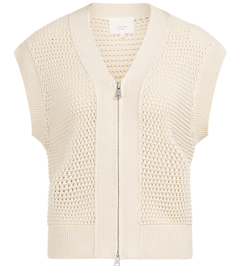 VESTE  EN MAILLE