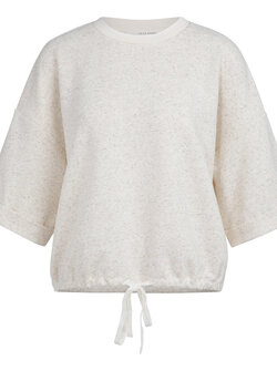 SHORT SLEEVE SWEATER