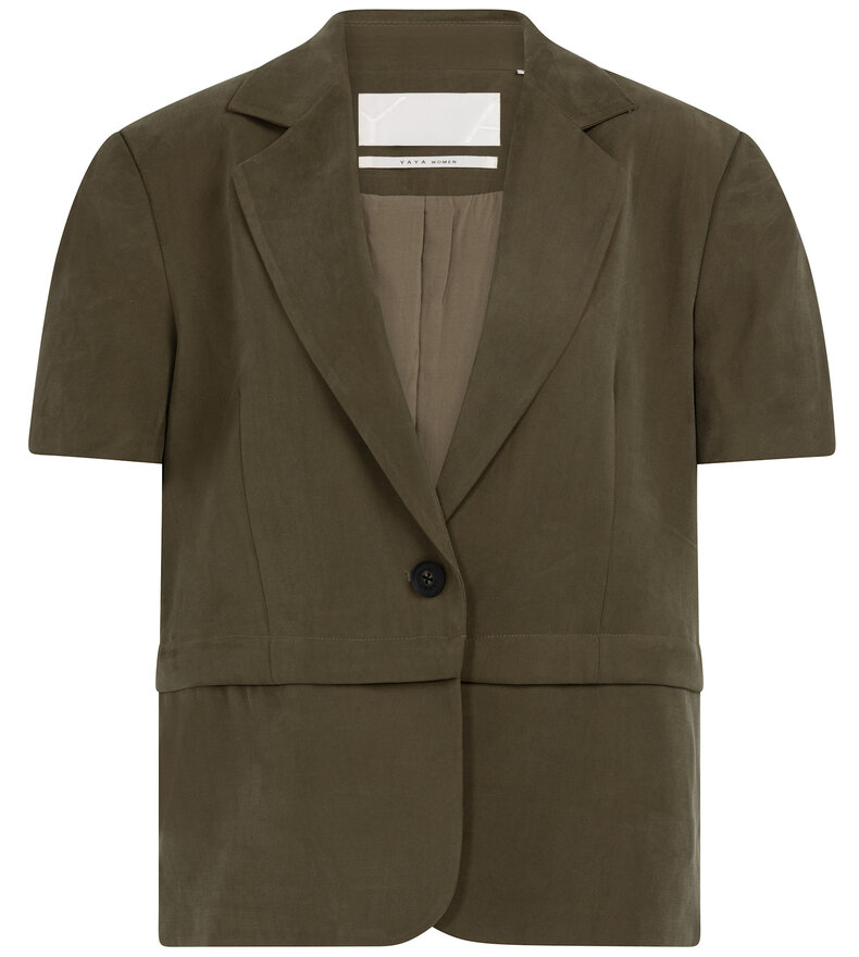 BLAZER À MANCHES COURTES