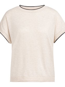 PULL EN MAILLE À MANCHES COURTES