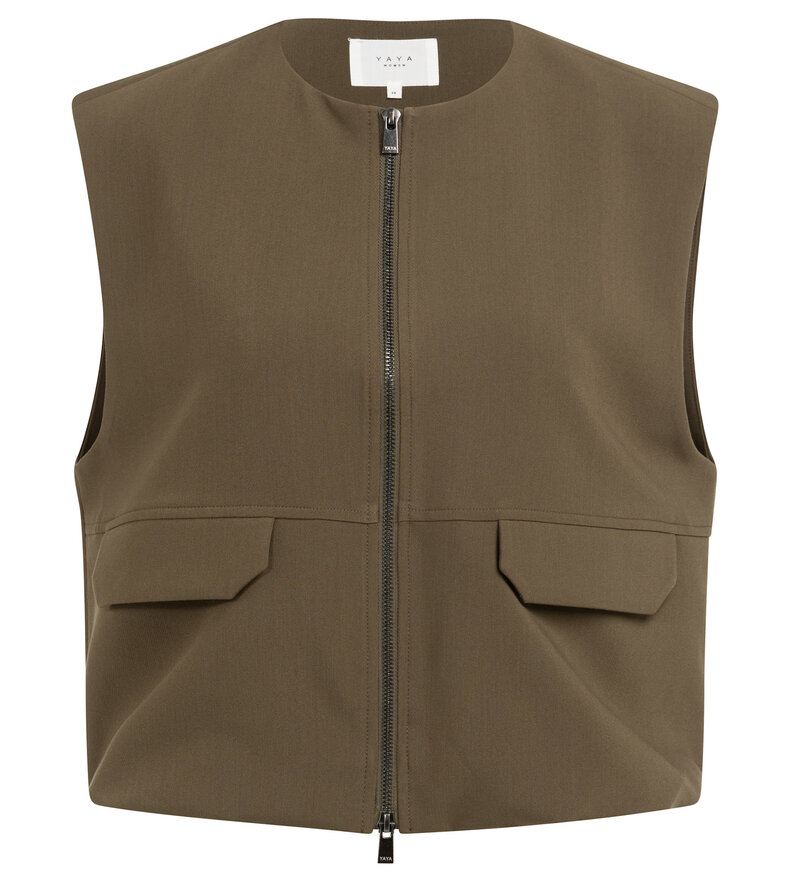SLEEVELESS JACKET