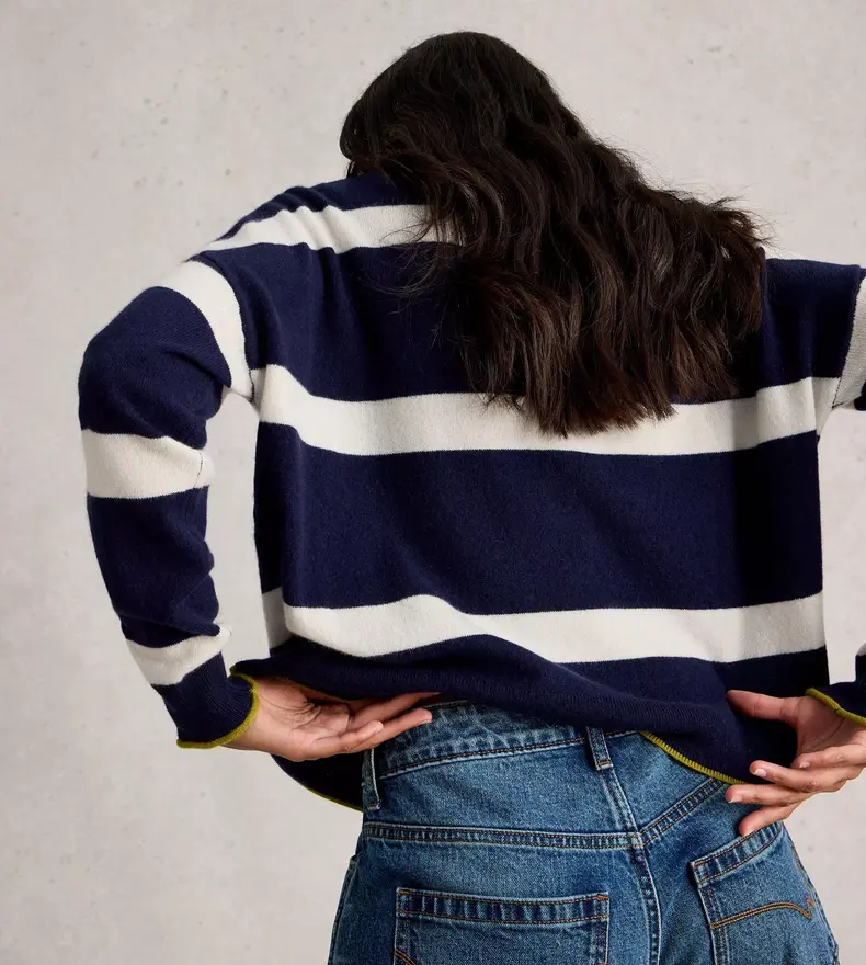 KITTY STRIPE SWEATER