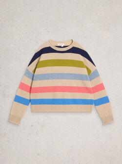 KITTY STRIPE SWEATER
