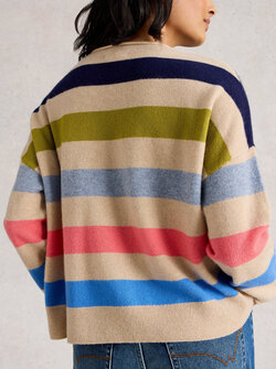 KITTY STRIPE SWEATER