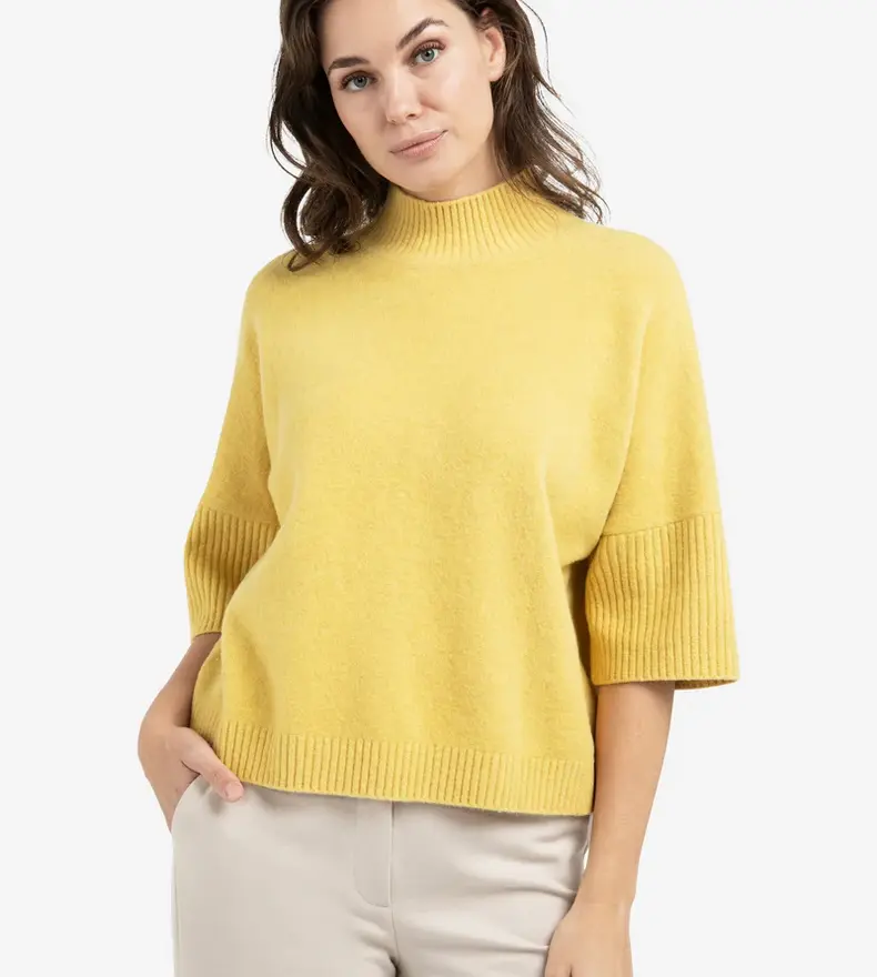 PULL MANCHES CÔTELÉES