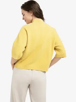 PULL MANCHES CÔTELÉES