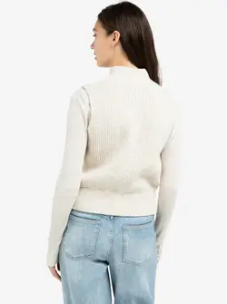 CARDIGAN SANS MANCHES