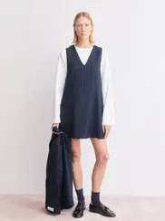 PINSTRIPE PINAAFO DRESS