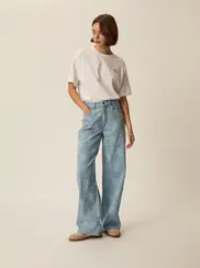 LOUELA FLORAL JEANS