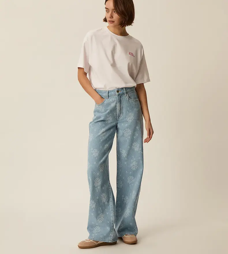 JEANS LOUELA FLORAL