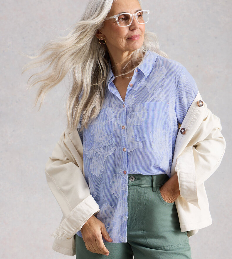 SOPHIE JACQUARD SHIRT