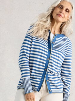 LULU STRIPE CARDI