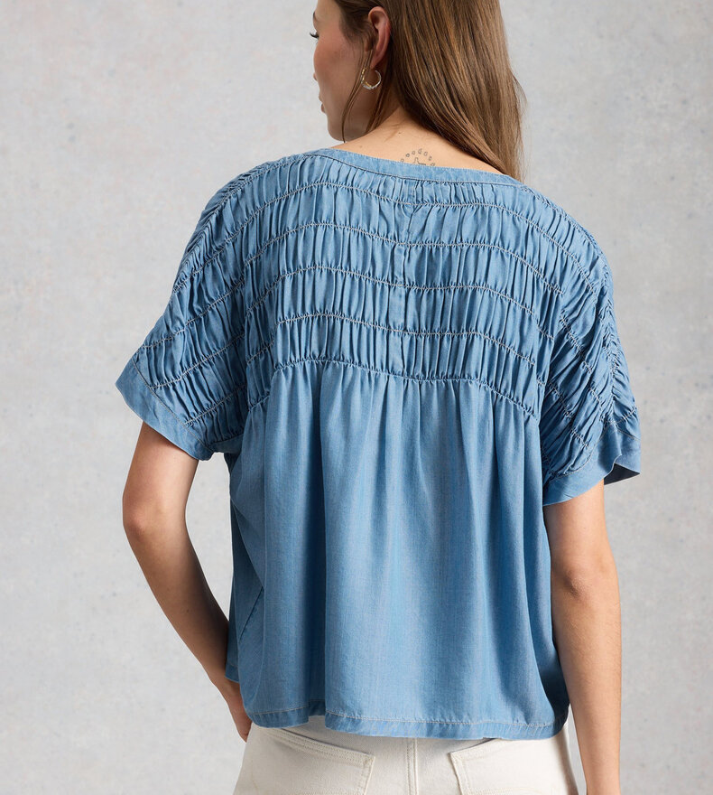 TAMMIE CHAMBRAY SHIRT