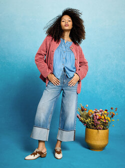 TAMMIE CHAMBRAY SHIRT