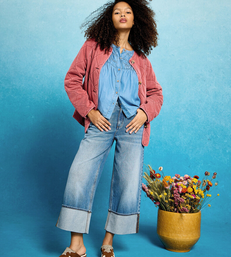 TAMMIE CHAMBRAY SHIRT