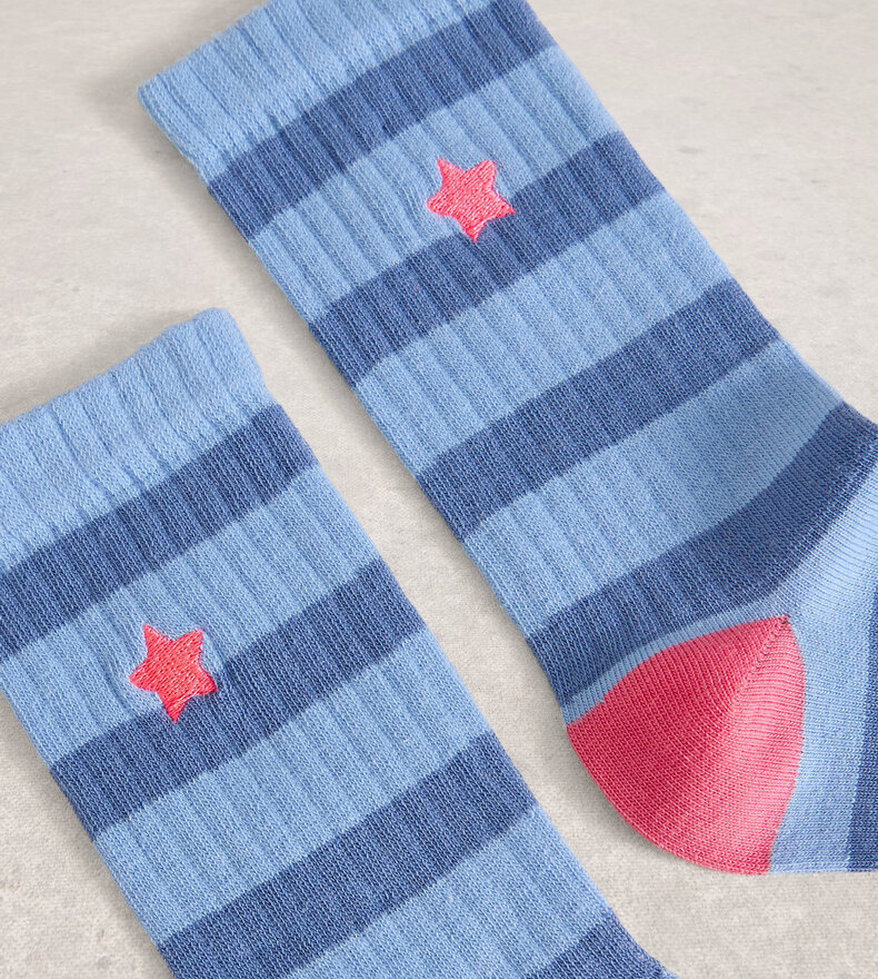 CHAUSSETTES BRODÉES ÉTOILES