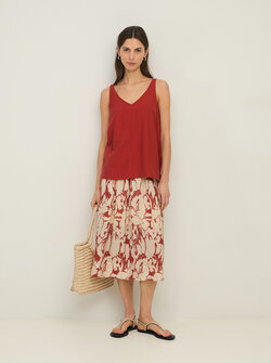 MANILAS PRINTED SKIRT