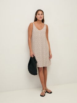 ROBE COURTE EN CRÊPE IPANEMA