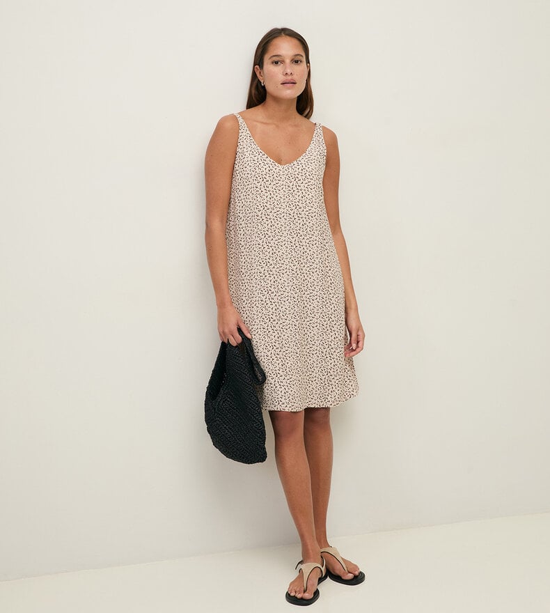 ROBE COURTE EN CRÊPE IPANEMA