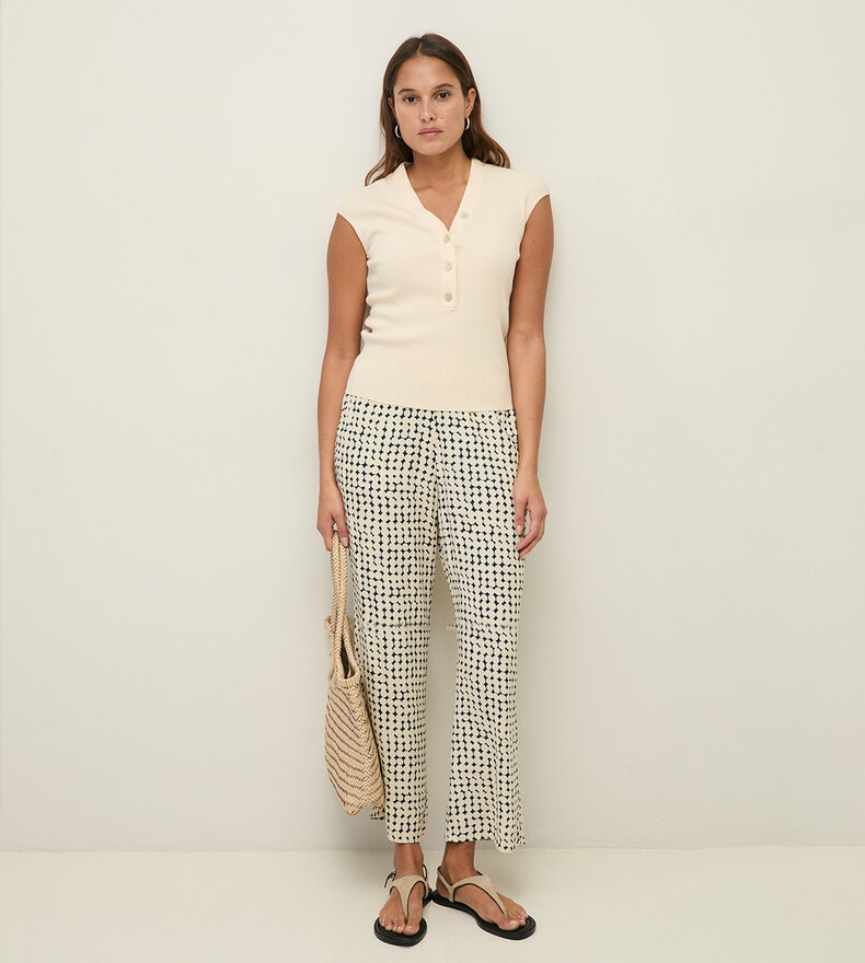 PANTALON EN CRÊPE IPANEMA