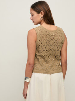 SAM CROCHET VEST