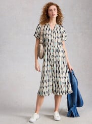IRIS LINEN DRESS