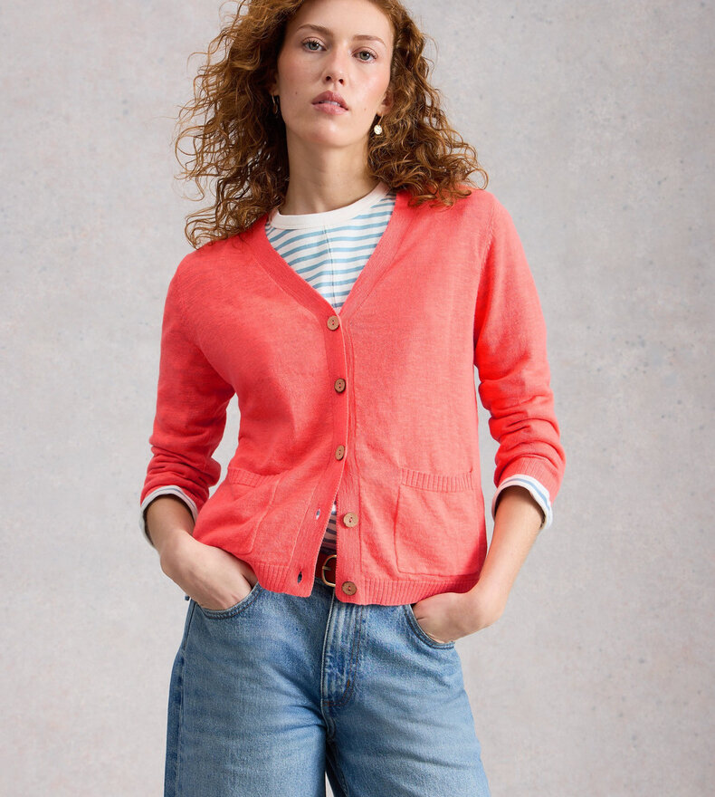 NOVA LINEN CARDI