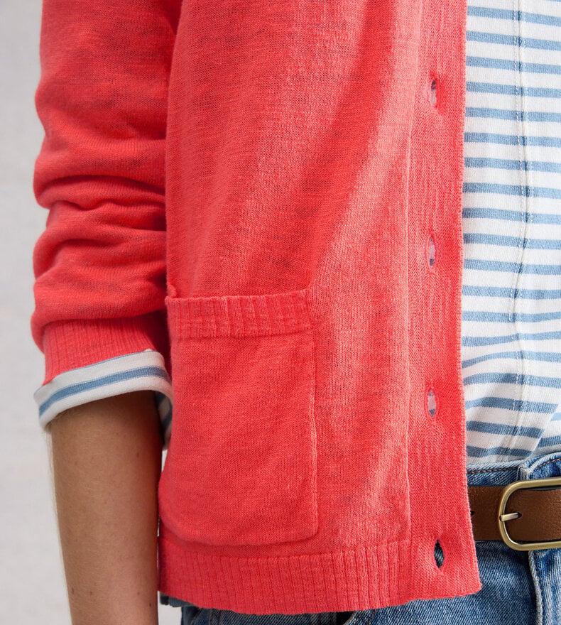 NOVA LINEN CARDI