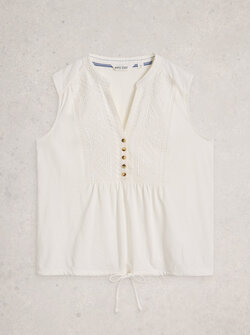 PEONY SLEEVELESS SHIRT
