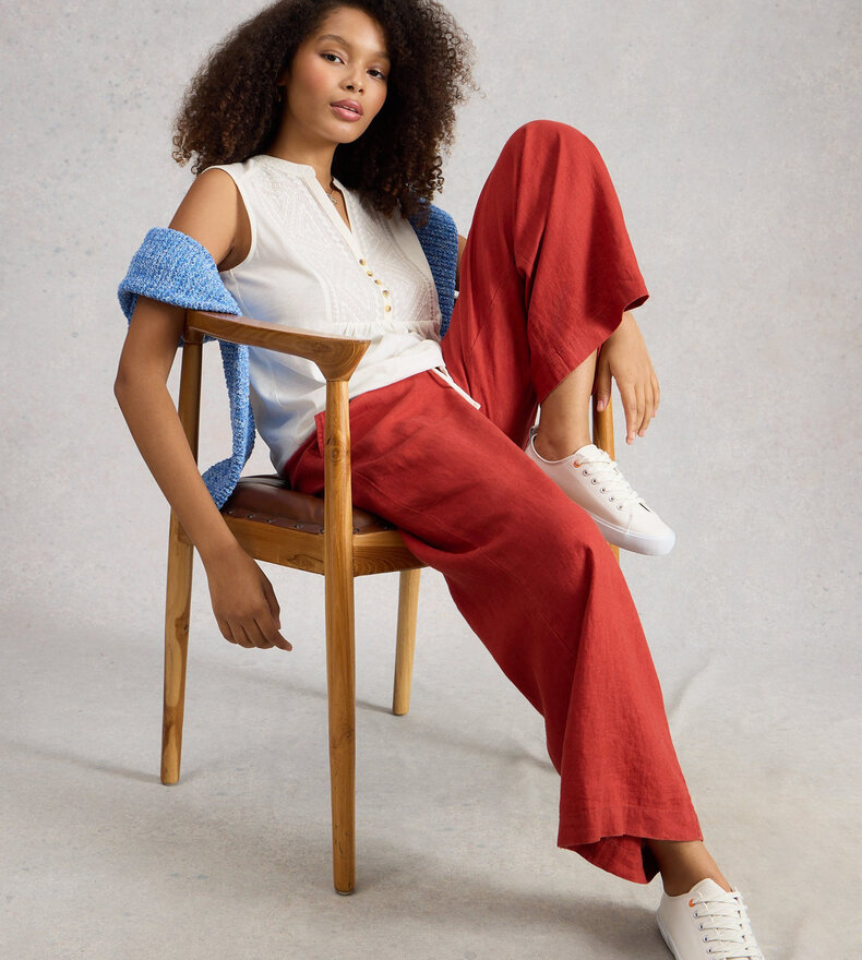 PEONY SLEEVELESS SHIRT