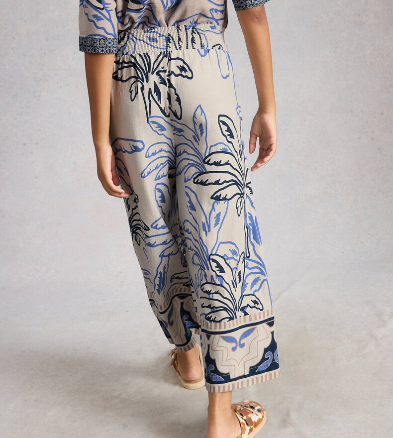 SHELLY LINEN CULOTTE