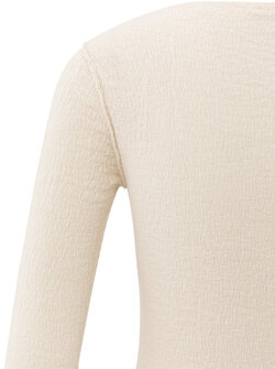 STRUCTURED KNITTED TOP