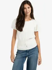 SHORT SLEEVE CARDIGAN