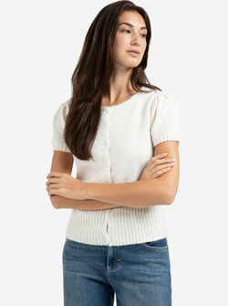 SHORT SLEEVE CARDIGAN