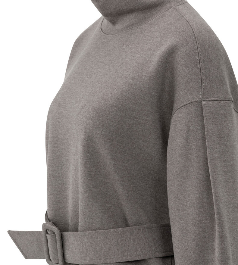 HIGH NECK SWEATSHIRT