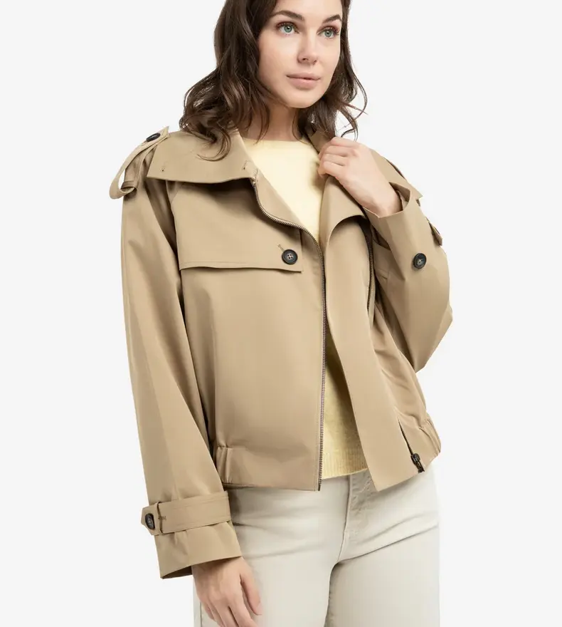 TRENCH COAT BOMBER